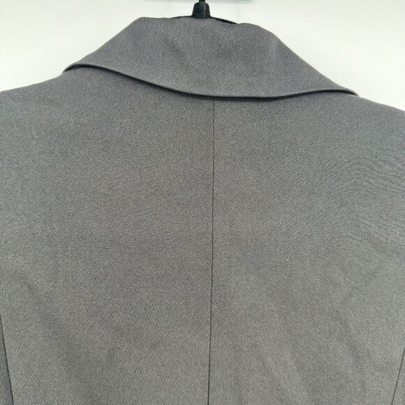 AEL Vintage Embellished Blazer Dress XS Black A-Line Notched Collar Cocktail - Picture 5 of 15